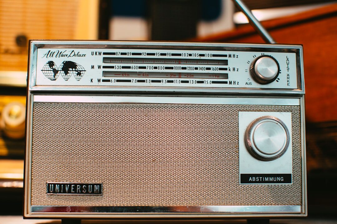 vintage radio advertisement
