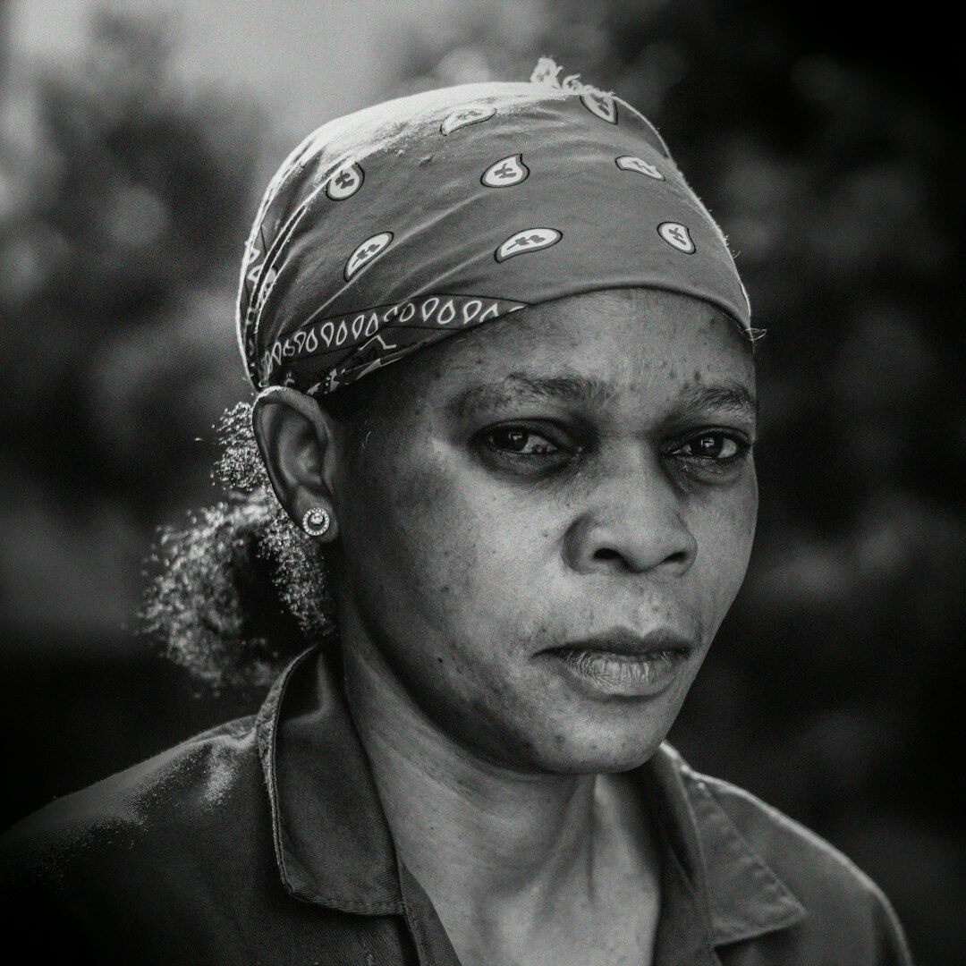 Portrait of an older woman with a confident expression